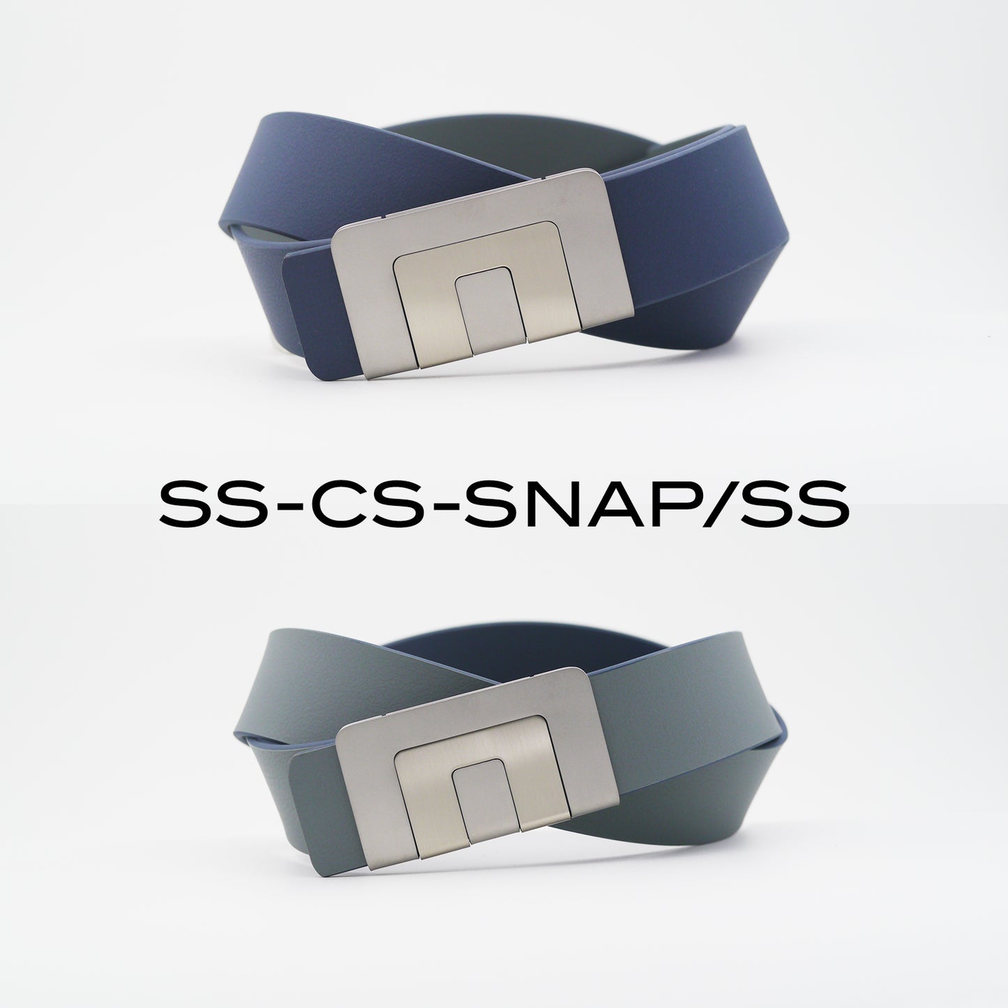 MIN BELT - SILVER BUCKLE, CASUAL STRAP